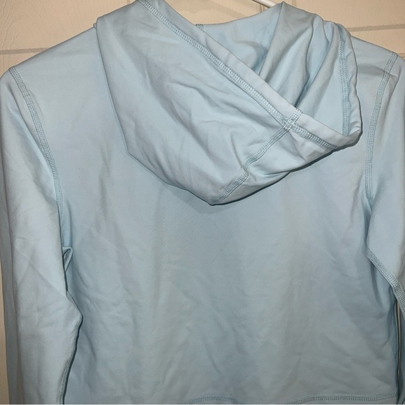 BuffBunny Light Blue Crop Top - Picture 3 of 5